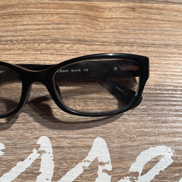 Coach Womens reading glasses black pre-owned - Picture 2 of 11